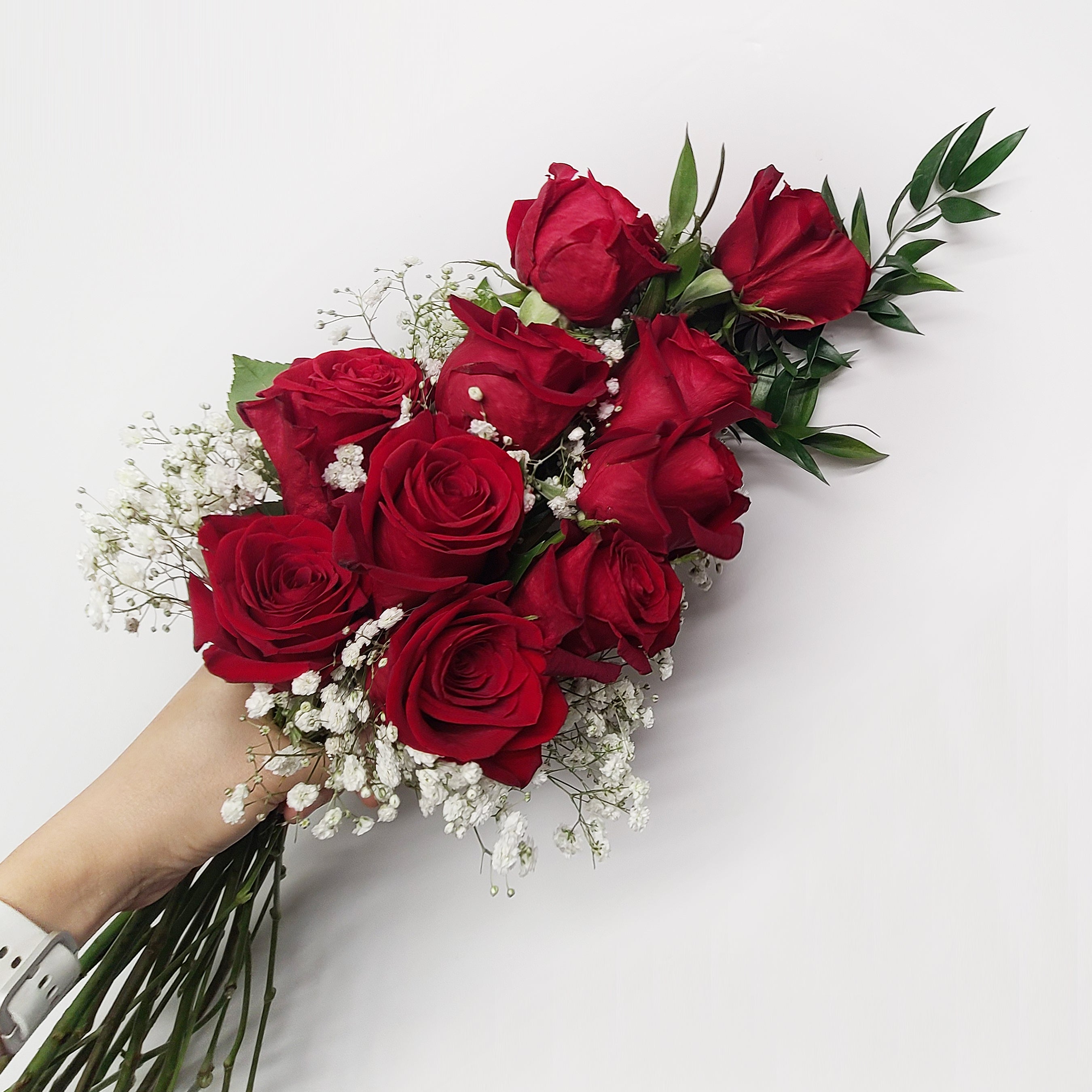 10 roses rouges / 10 Red Roses – Florina Fleuriste