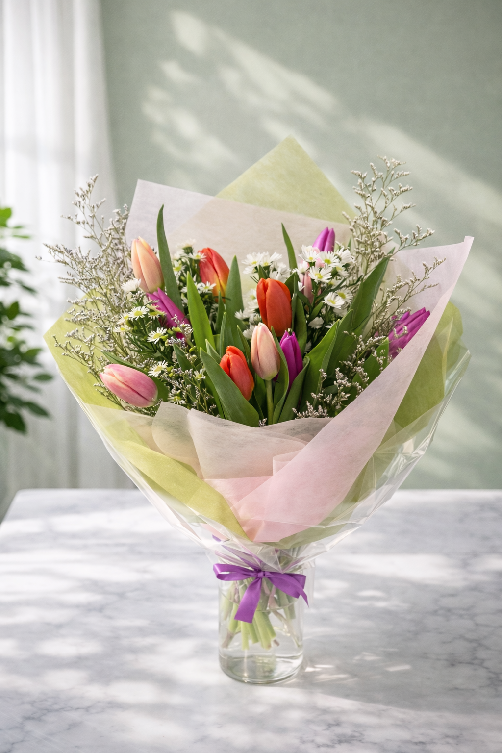 Spring tulips