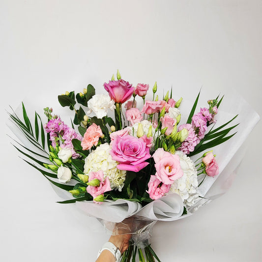 attractive woman - Bouquet