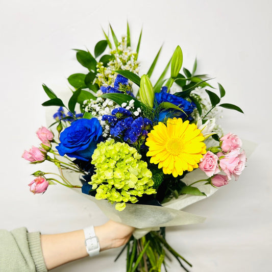 Blue and Yellow